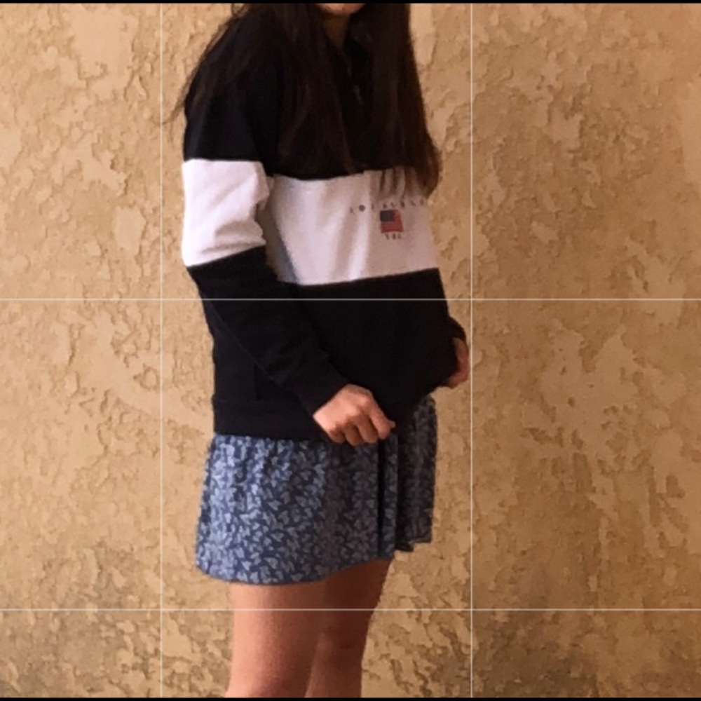 Brandy Melville Quarter Zip Sweatshirt